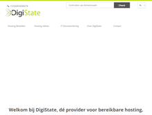 Tablet Screenshot of digistate.nl